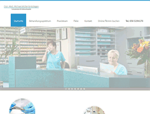 Tablet Screenshot of kfo-muellermi.de